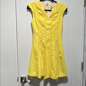 Ted Baker yellow mini dress